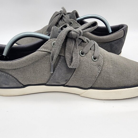 Polo Ralph Lauren Halmore Mens Suede and Heathered Canvas Sneaker Size 11 D‎ - Picture 3 of 9